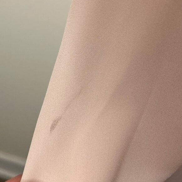 WAYF The Jamie Maxi Dress Ruffle Wrap Attached Tie Waist Gown Ballet Pink XXS - Picture 14 of 16